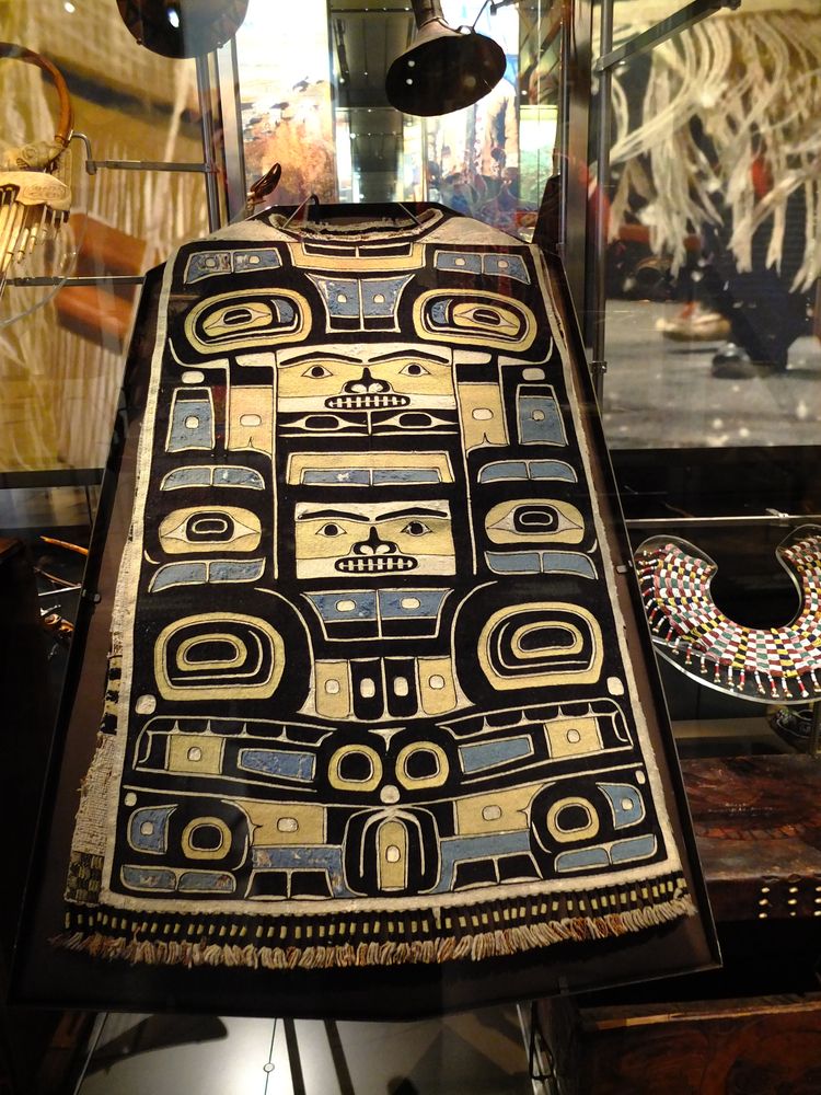 Traditional clothes displayed in Anchorage Museum