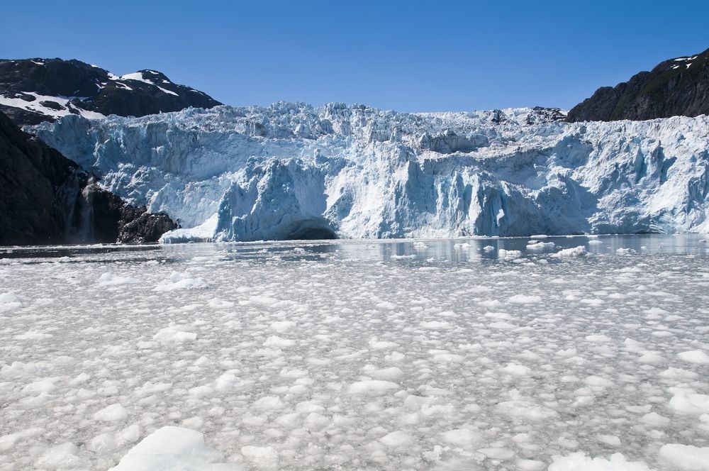 The glaciers of Kenai Fjords National Park