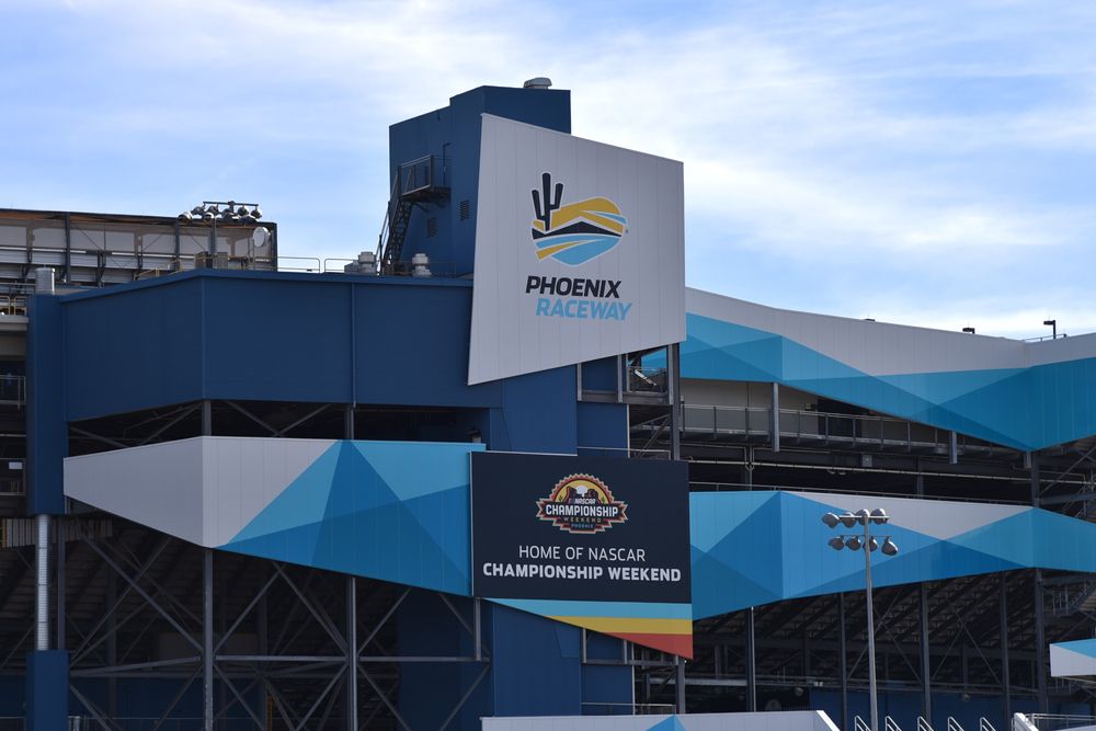 Exterior of the Phoenix International Raceway
