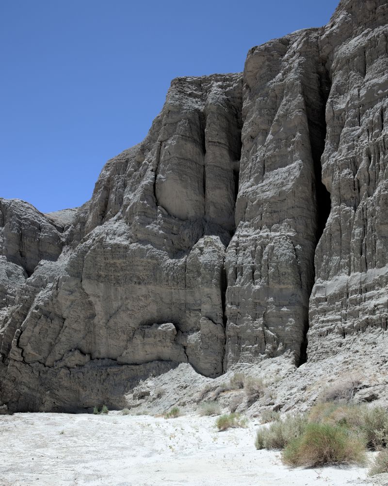 Exterior of the Arroyo Tapiado Mud Caves