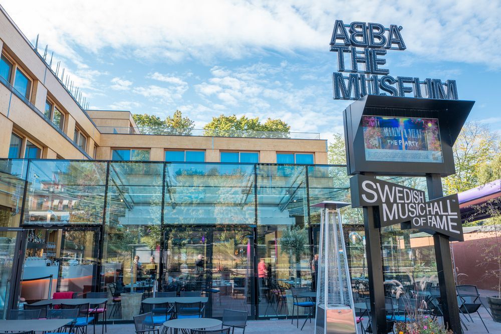 While Dancing at Abba: the Museum in Stockholm