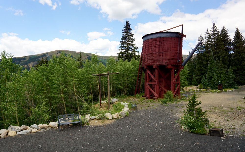 A View in Leadville Colorado & Southern Railroad