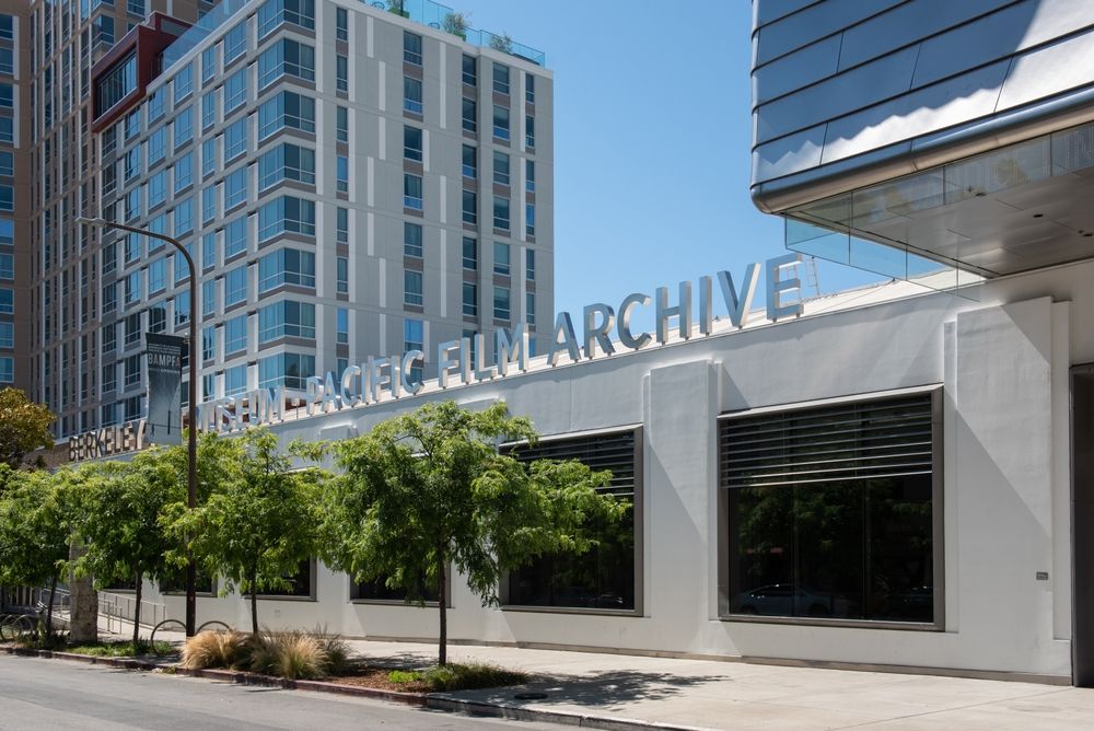 Exterior of the Berkeley Art Museum and Pacific Film Archive
