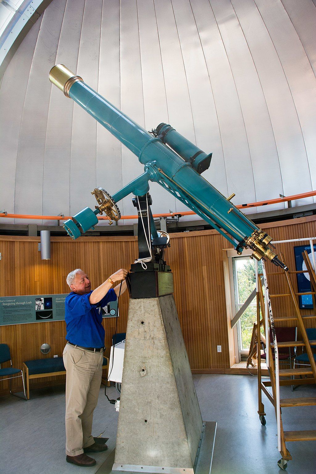 Refractor in Chabot Space & Science Center