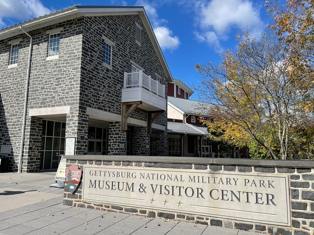 Exterior of Gettysburg National Military Park Museum and Visitor Center