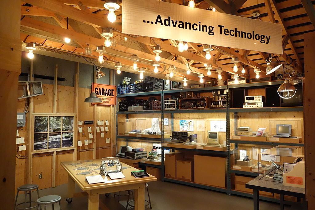 Technology exhibit in Oakland Museum of California