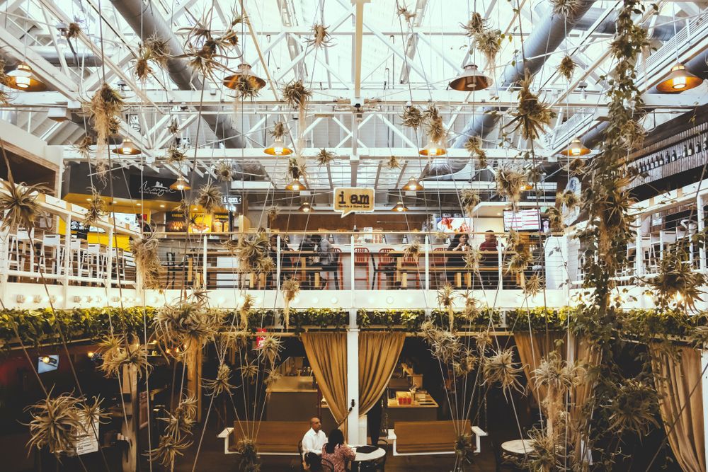 Interior of the Anaheim Packing District