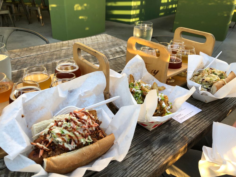 Food and drinks in the Bruery