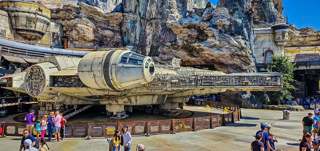 Star Wars area at Disneyland Resort