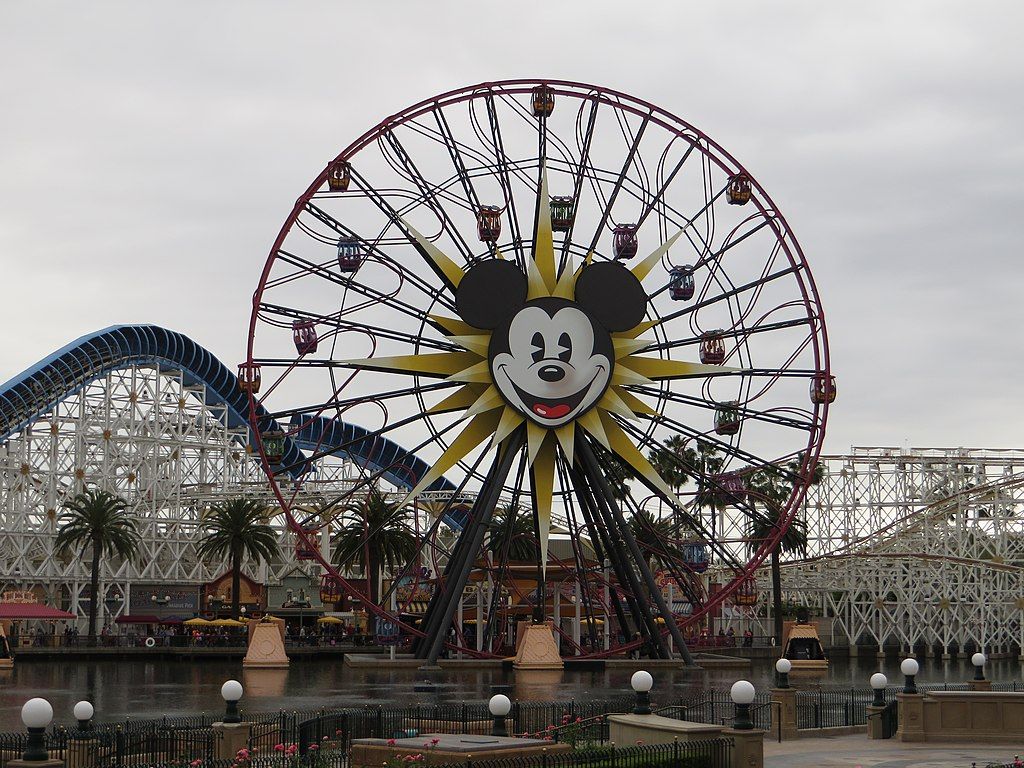 Paradise pier at Disneyland Resort