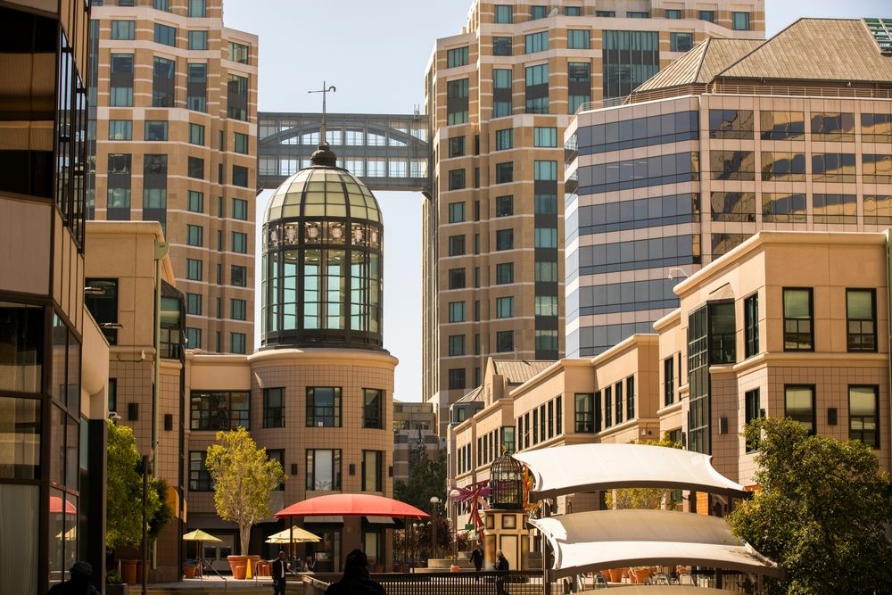 Daytime view of Downtown Alameda