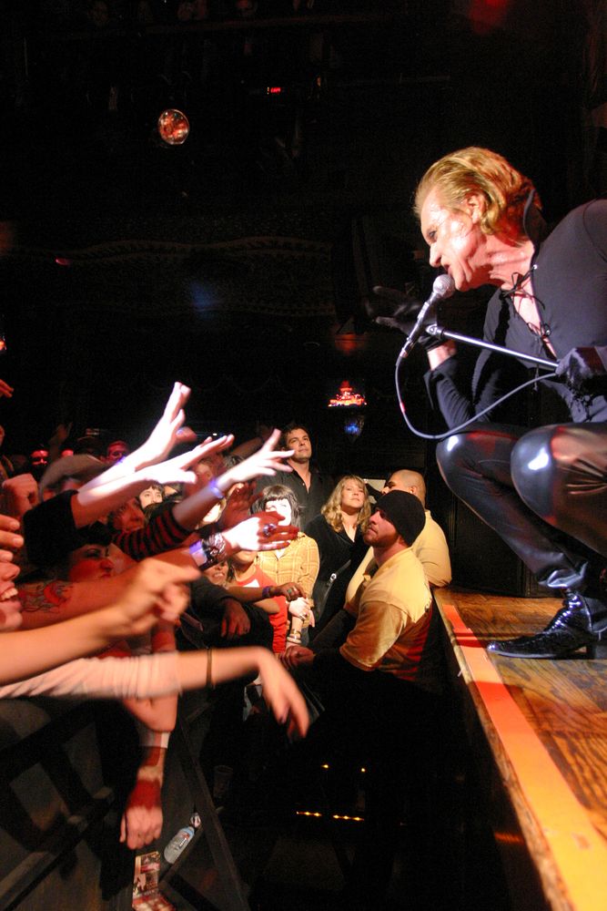 A concert in the House of Blues Anaheim
