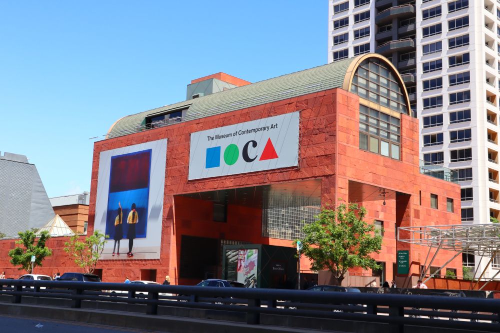 Exterior of Museum of Contemporary Art Los Angeles