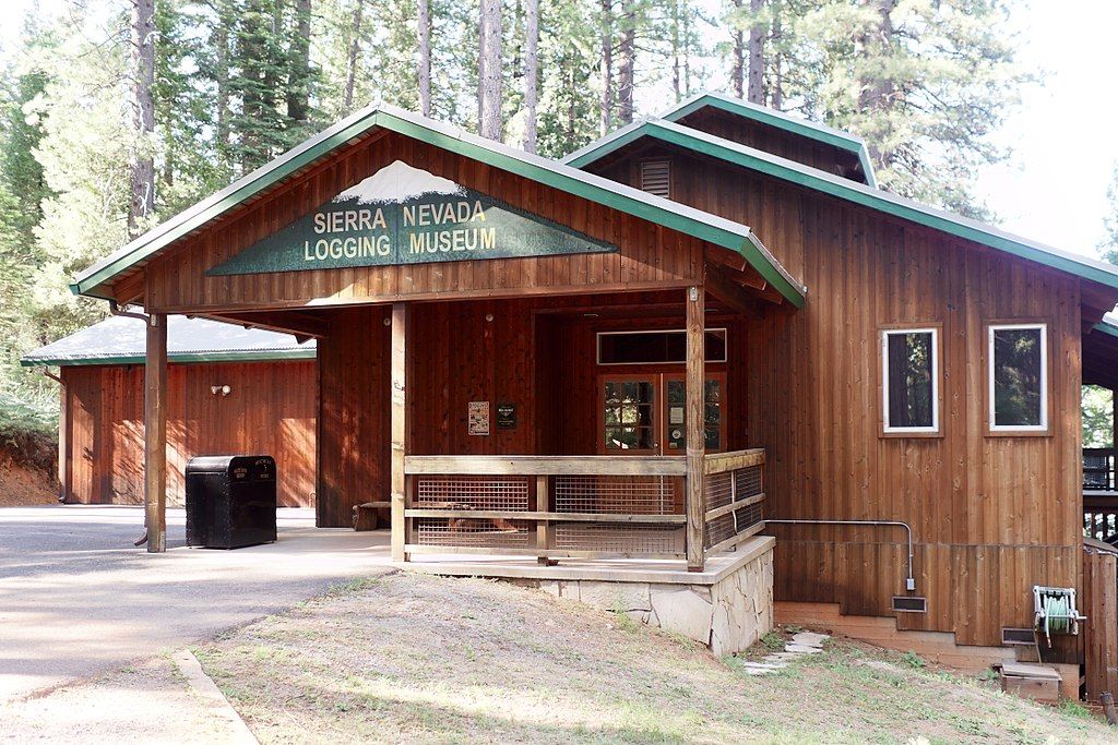 Exterior of Sierra Nevada Logging Museum