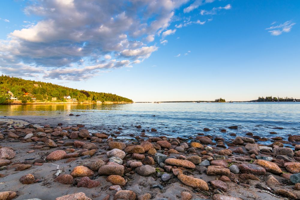 Calm waters of Seal Harbor