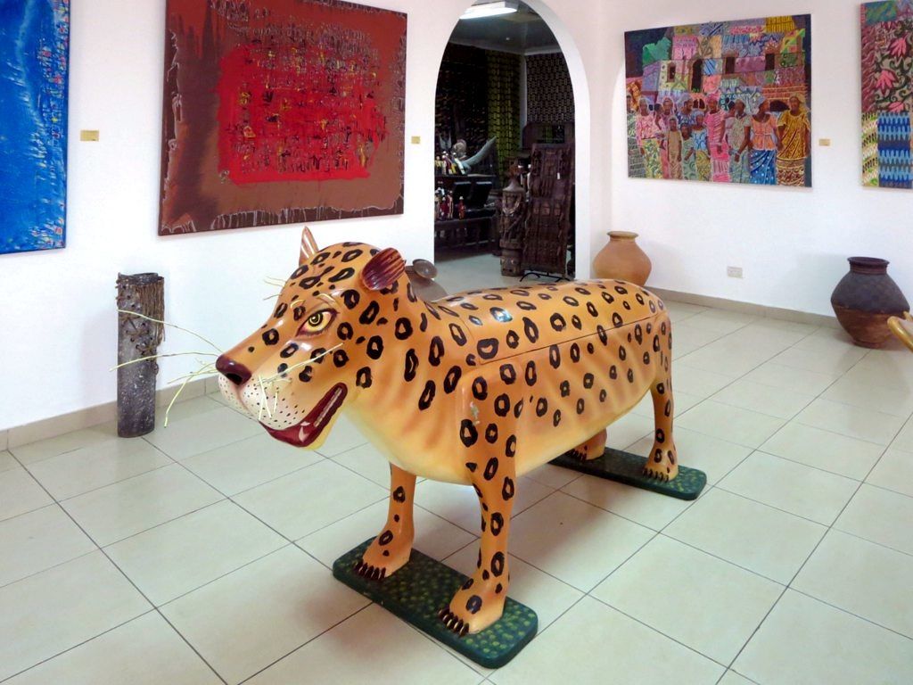 Interior of Artists Alliance Gallery