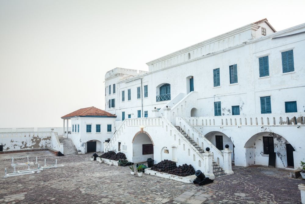 Exterior of Cape Coast Castle