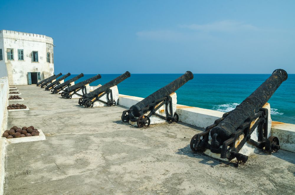 Cannons at Cape Coast Castle
