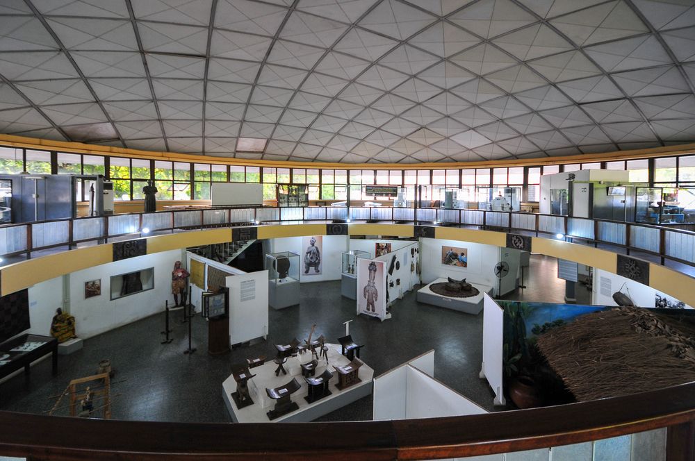 Interior of National Museum of Ghana