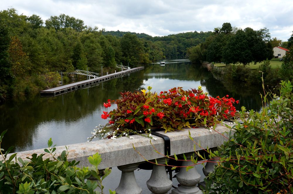 View from Lake Lure Flowering Bridge