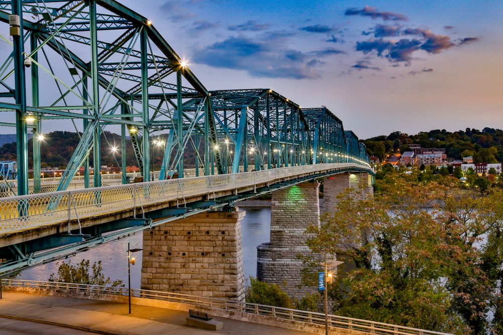 Walnut Street Bridge in Chattanooga