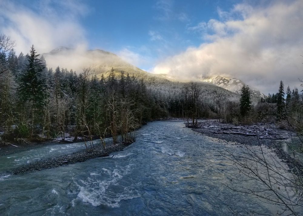 Elwha River in Olympic National Park