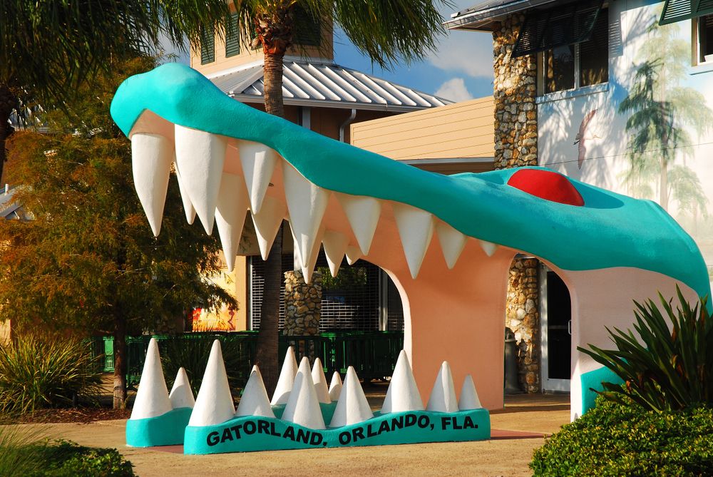Entrance to Gatorland