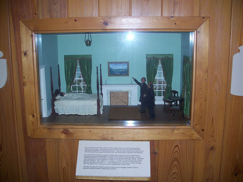 Mini diorama in John Gorrie State Museum