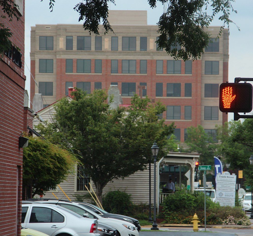 The building of Morris Museum of Art