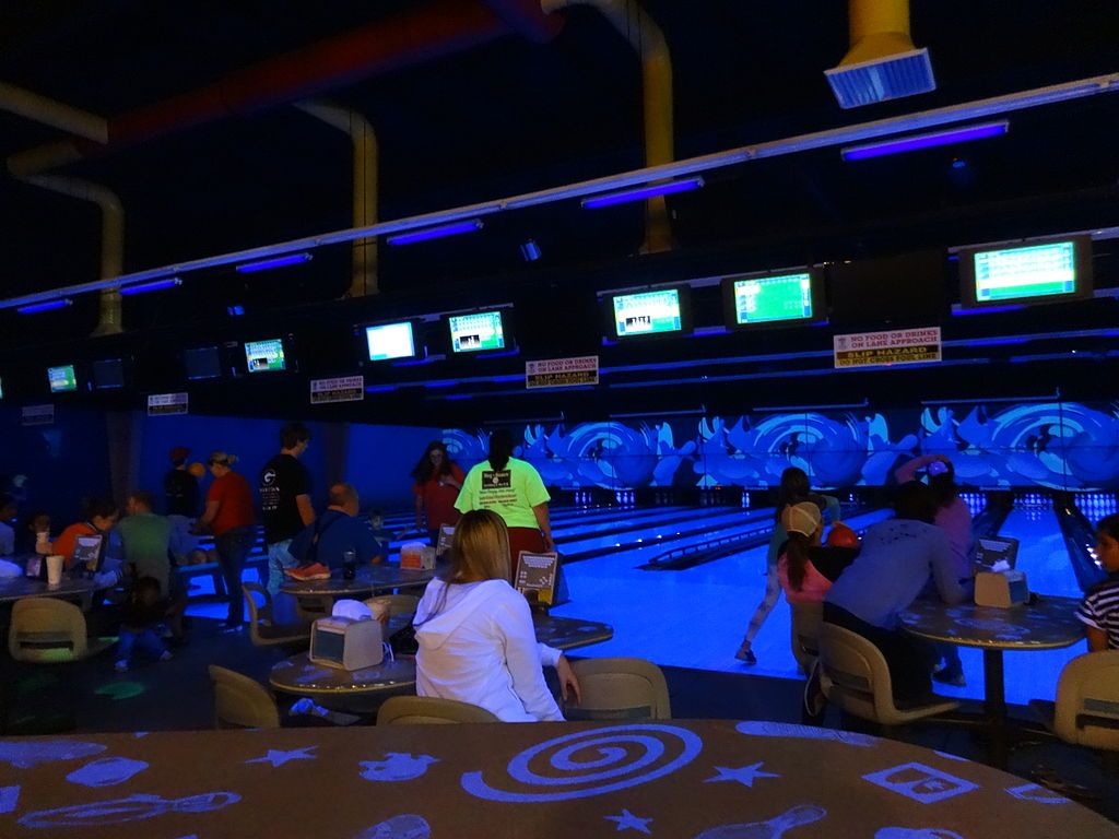 Bowling alley at All American Fun Park