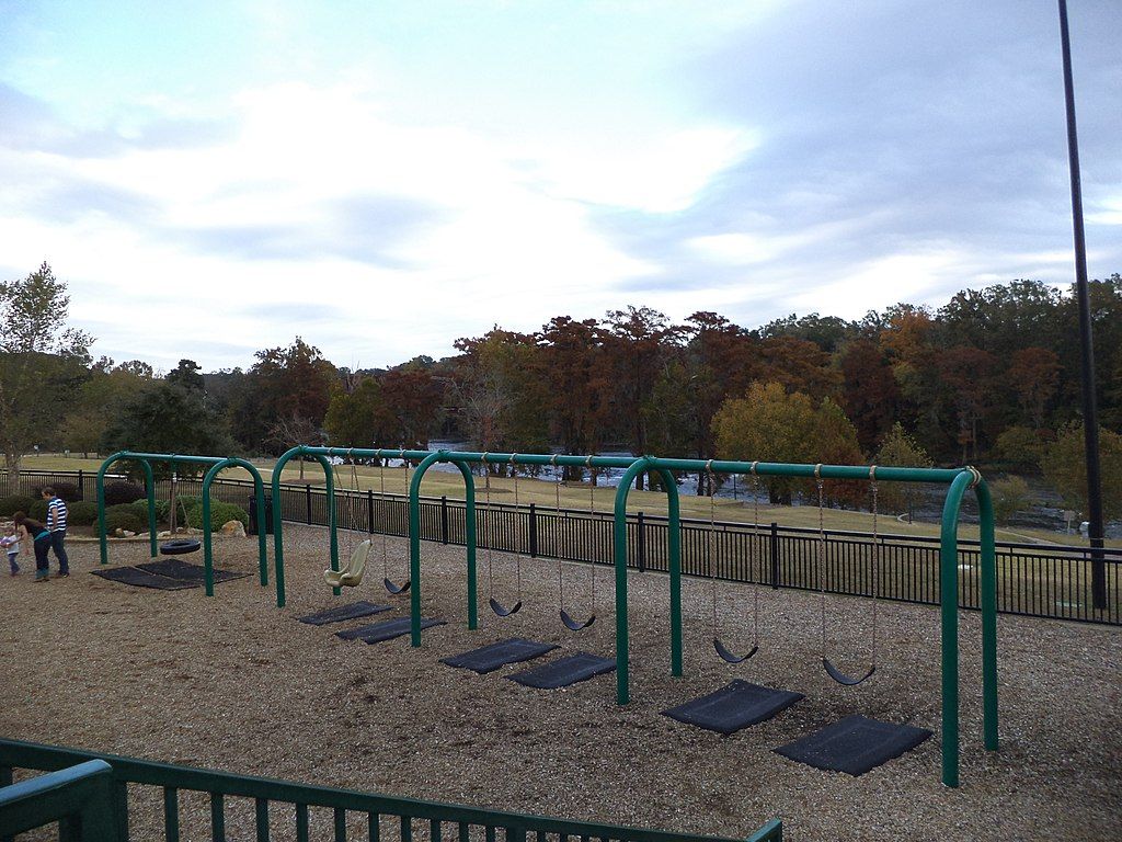 Swingset at Turtle Grove Park