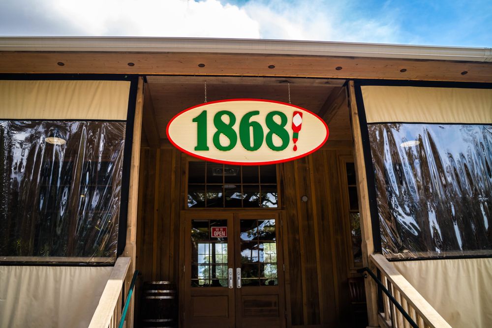 Signage of Tabasco Restaurant 1868