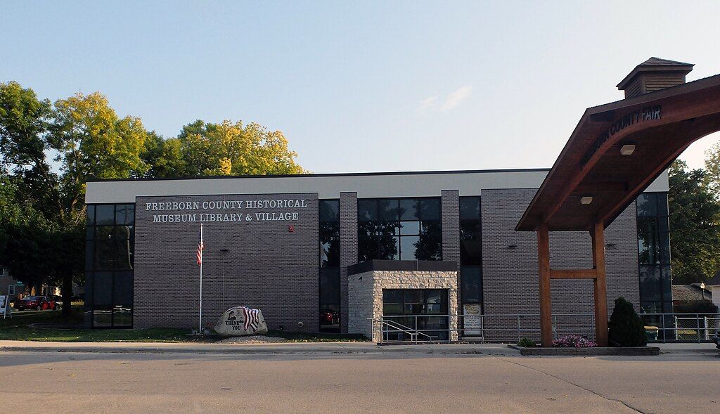 Exterior of Freeborn County Historical Museum, Library & Village