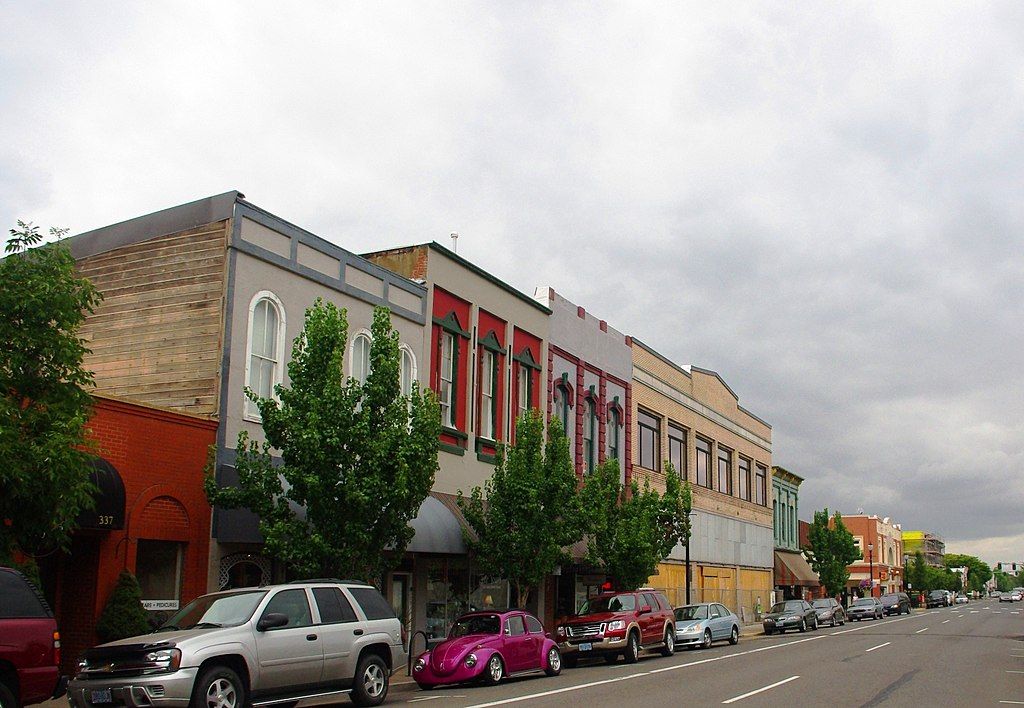 Buildings at Downtown Albany.