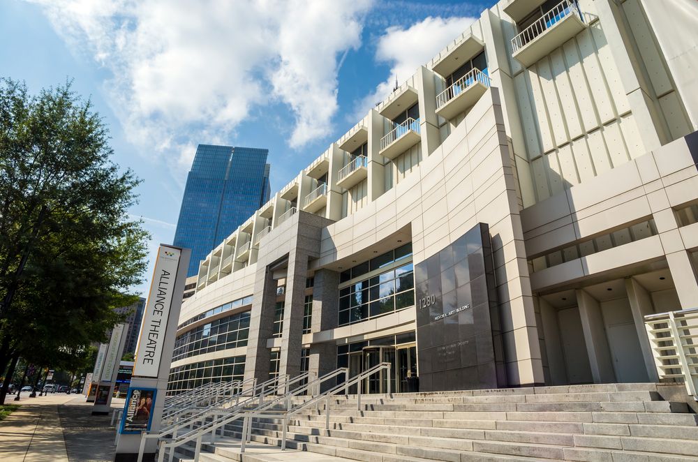 Exterior of the Woodruff Arts Center