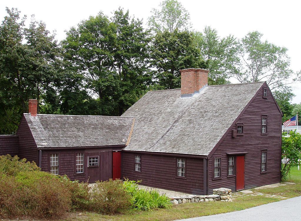Rear exterior of Macy–Colby House