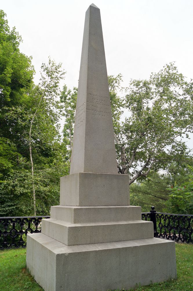 A mausoleum at Capitol Park