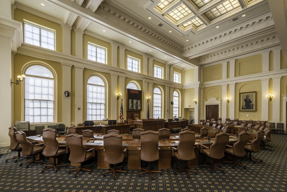 Interior of Maine State House