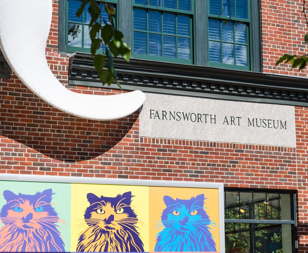 Outside View of Farnsworth Art Museum