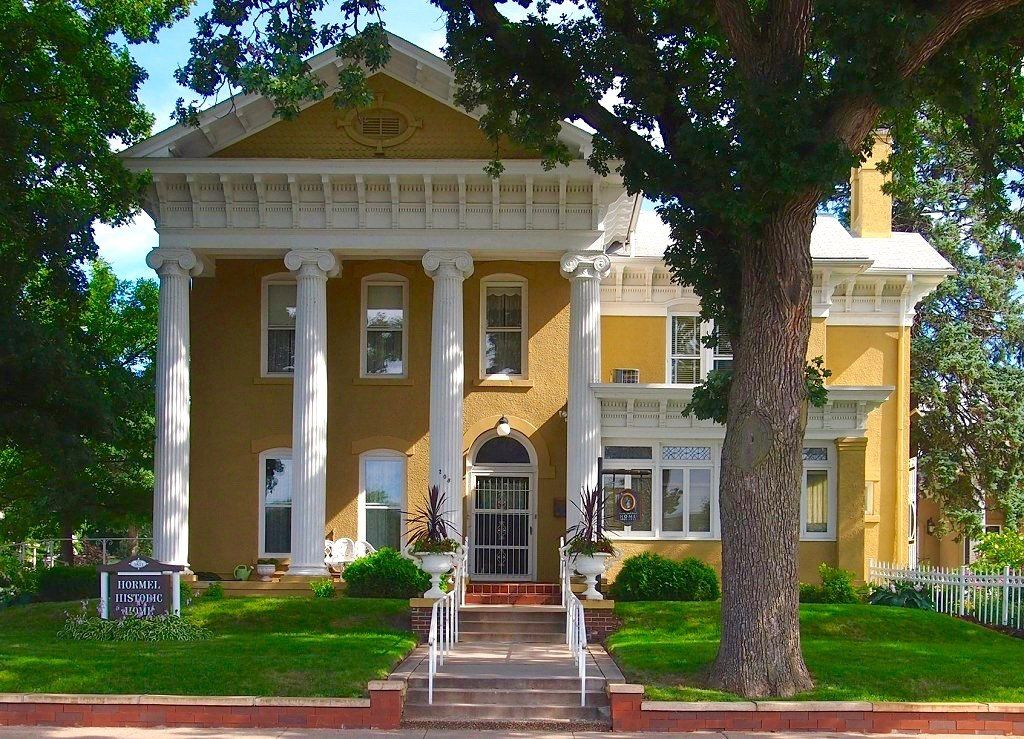 Exterior of Hormel Historic Home