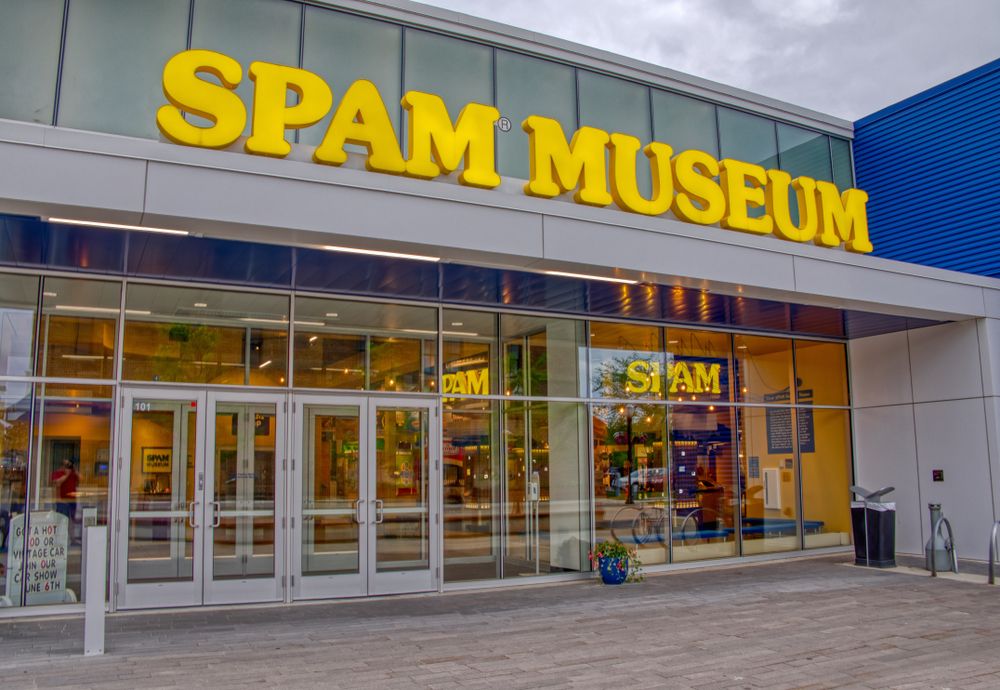 Exterior of the SPAM Museum