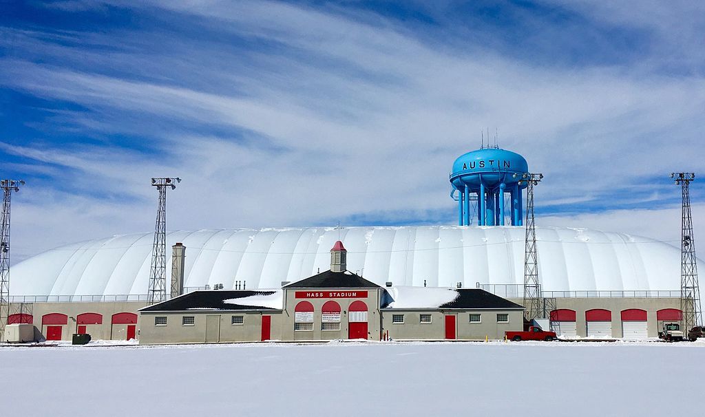 Exterior of Wescott Field/Packer Dome