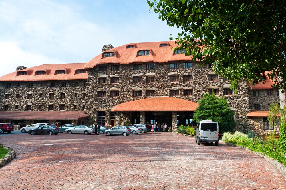 Exterior of the Omni Grove Park Inn