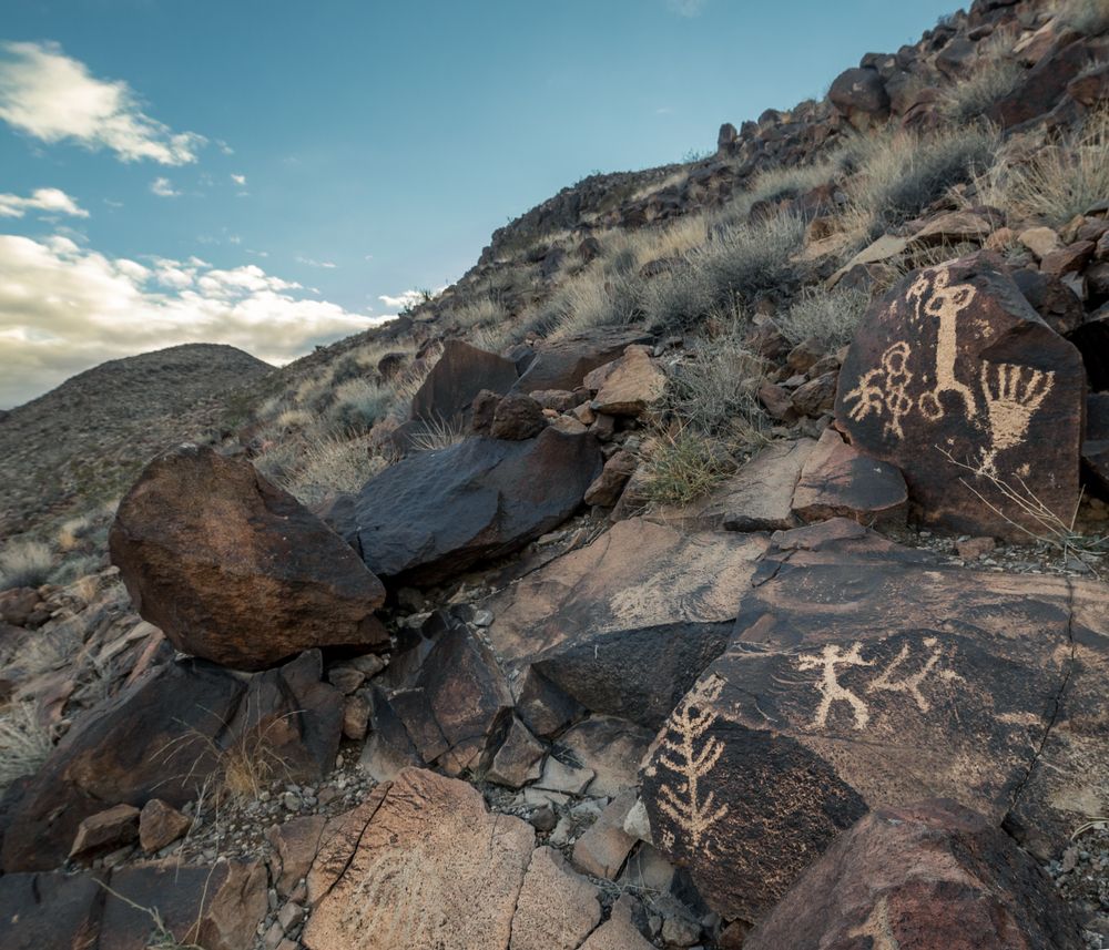 Petroglyphs on Sloan Canyon Natural Conservation Area 