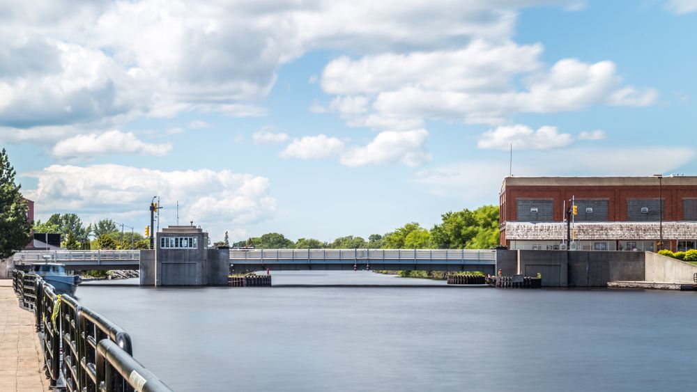 View of Alpena's Downtown District