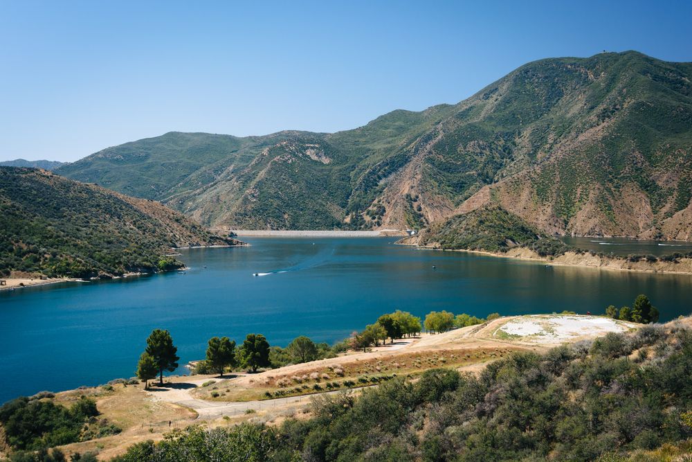 View of Angeles National Forest