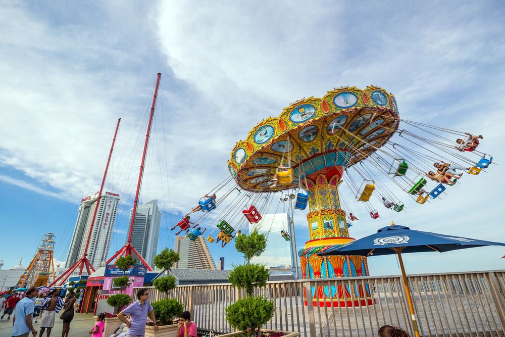 A ride at Steel Pier