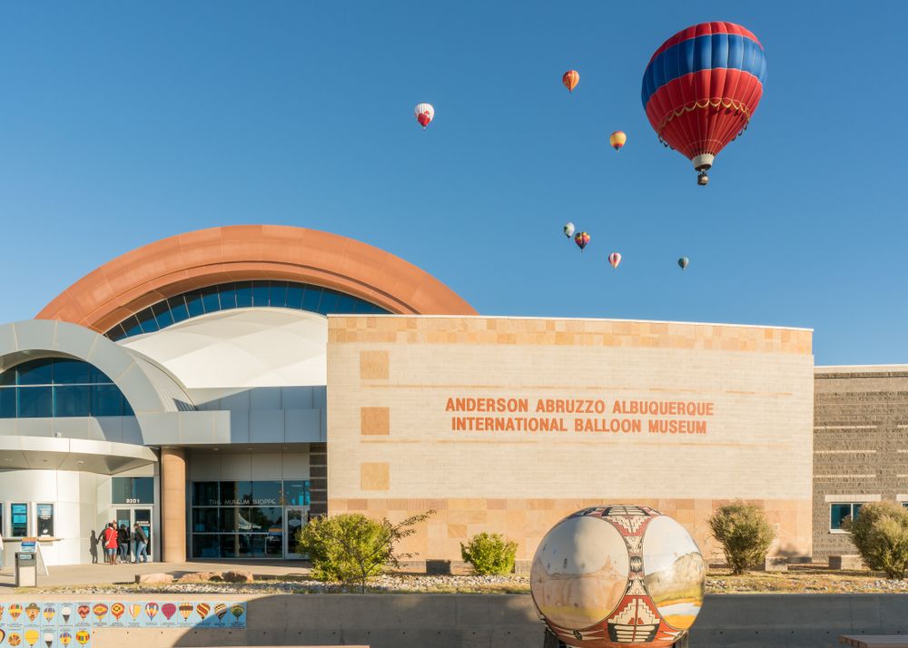 Exterior of Anderson-Abruzzo Albuquerque International Balloon Museum