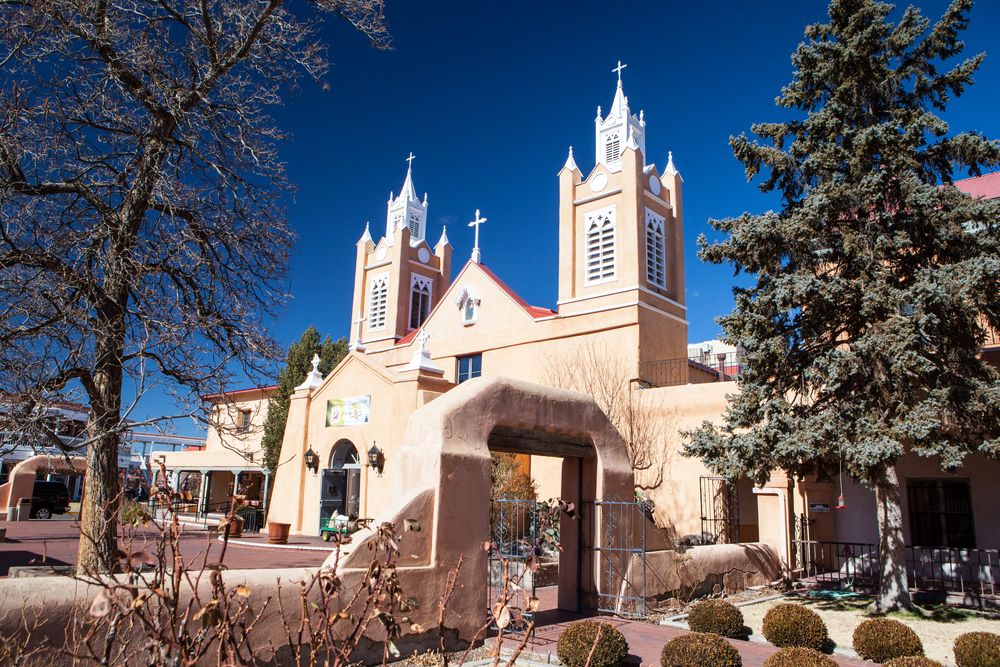 A church at Historic Old Town