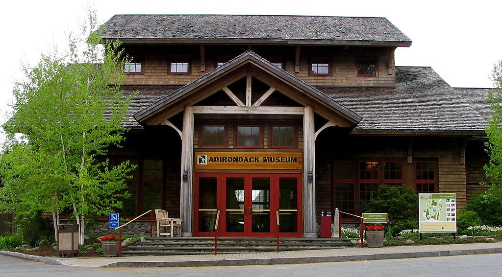 Exterior of Adirondack Experience, The Museum on Blue Mountain Lake